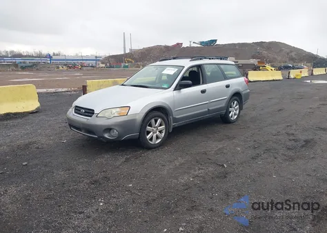 2007 Subaru Outback 2.5I из США, поврежденный, VIN 4S4BP61C076307669